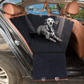 Upgraded 4-In-1 Dog Car Seat Cover Pet Seat Covers for Back Seat, Scratch Proof & Nonslip Backing & Hammock, 900D Heavy Duty Dog Seat Protector for Cars, Trucks and Suvs (Black)